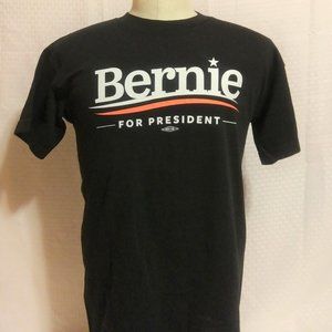 Bernie For President Tee - Size Medium- Black